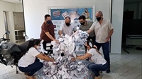 Campanha 'Liquida Votu' sorteia vales-compra de R$500 cada e moto 0km em live nas redes sociais, por conta da pandemia (Imagem: Reprodução/Redes sociais)