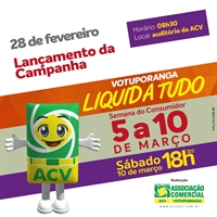 diretoria da entidade lança nesta quarta-feira (28/2), às 8h30, no auditório, mais uma edição da “Semana do Consumidor” (Foto: Divulgação/ACV)