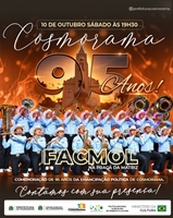 Orquestra Facmol é atração do aniversário de 95 anos de Cosmorama