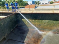 Limpeza é feita periodicamente para que não haja sobrecarga nos filtros (Foto: Divulgação)