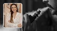 A pneumologista, Amanda Carla Tosta Vieira, fez um alerta aos usuários sobre os perigos causados pelo cigarro eletrônico (Foto: Santa Casa de Votuporanga/Reprodução)