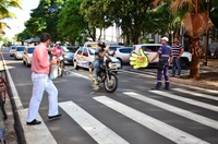 Desde 2011, a Campanha de Educação no Trânsito pelo Movimento Maio Amarelo é realizada em todo o país (Foto: Divulgação/Prefeitura)