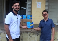 Com estes itens, a Santa Casa confeccionará kits de higiene, que serão distribuídos nas alas (Foto: Divulgação/Santa Casa)