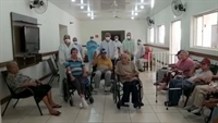  Idosos são liberados do isolamento após se curarem da Covid-19 em Tabapuã. (Foto: Arquivo Pessoal/Reprodução/G1)