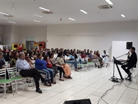 Os alunos participaram de diversas palestras da instituição (Foto: Divulgação)