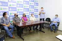 A ordem de serviço para o início das obras foi assinada anteontem em cerimônia na Saev Ambiental (Prefeitura de Votuporanga0