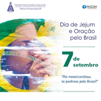 Durante toda esta semana, os católicos de todo o País participam de uma Jornada de Oração pelo Brasil (Foto: Divulgação/Pascom Nossa Senhora Aparecida)