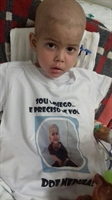 O pequeno Diego Raphael dos Santos Sanches, de 4 anos, luta há dois anos e oito meses contra a leucemia (Foto: Arquivo Pessoal)