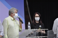 Medidas foram anunciadas em coletiva de imprensa realizada na tarde de ontem pelo prefeito Jorge Seba (Foto: A Cidade)