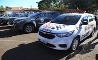 Durante a fuga, os quatro suspeitos foram baleados após troca de tiros com equipes do Baep (Foto: Divulgação)