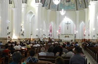 Esta missa é celebrada anualmente na Paróquia Nossa Senhora Aparecida no mês de julho (Foto:Diocese de Votuporanga)