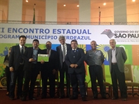 Representantes do município receberam a premiação ontem