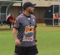 O treinador Rafael Guanaes prepara a Votuporanguense para a Copa Paulista que começa no dia 3 de agosto (Foto: Rafael Nascimento/CAV)