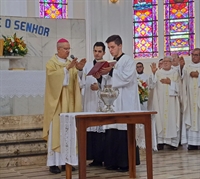  Dom Moacir Aparecido de Freitas conversou com o jornal A Cidade sobre a data de hoje  (Foto: Catedral Nossa Senhora Aparecida)