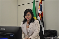 A votuporanguense Sandra Maria Zirondi é a juíza titular da Vara do Trabalho de Votuporanga (Foto: Daniel Castro)