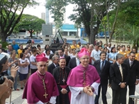 Há exatos sete anos a comunidade católica da região celebrou a criação da Diocese de Votuporanga, um marco histórico de fé (Foto: A Cidade)