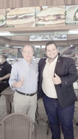 O presidente nacional do PHN, Cassiano Rosado Correia, se reuniu com o ex-governador, Geraldo Alckmin, para selar o apoio à sua candidatura ao comando do Estado (Foto: Divulgação )