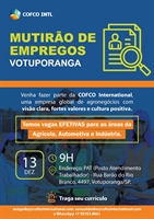 Usina Cofco Internacional Realiza Mutirão de Empregos em Votuporanga