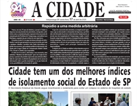 A decisão controversa do prefeito João Dado levou o A Cidade a publicar um editorial de capa no dia 17 de abril 