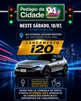 Hyundai Golden Motors apresenta o novo Hyundai i20 em Votuporanga com condição exclusiva neste sábado