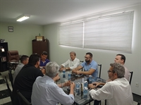 Edinho Araújo visita Votuporanga e cumpre agenda com lideranças políticas e empresariais