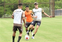 A Votuporanguense se reapresentou ontem à tarde com cerca de 20 atletas para a pré-temporada 2023 (Foto: Rafael Bento/CAV)