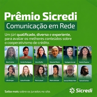 Prêmio Sicredi Comunicação em Rede reúne grandes nomes do jornalismo brasileiro em seu júri