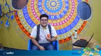 profissional exemplificou técnicas de exposição de histórias, com contos presentes no próprio material didático fornecido pelo SEU (Imagem: Divulgação)