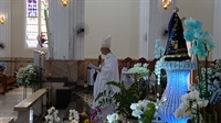 Milhares de fiéis lotaram a Catedral de Votuporanga (Foto: Diocese de Votuporanga)