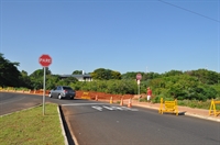 A Prefeitura ainda informou que nenhum acidente foi registrado no local até o momento (Foto: Gabriele Reginaldo/A Cidade)