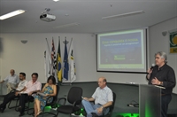 Na noite de ontem, no auditório da ACV, foi lançado o calendário do comércio local (Local: Daniel Castro/A Cidade)