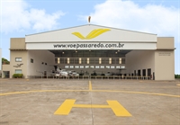 A Passaredo Linhas Aéreas informou que está aguardando a finalização das obras do Aeroporto (Foto: Passaredo)