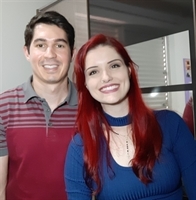  Graziele Delgado e Evandro Valereto (Foto: Arquivo Pessoal/ A Cidade)