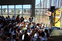 O espaço da brinquedoteca ficou lotado de crianças, adolescentes, mães, avós e professores (Foto: Prefeitura de Votuporanga)