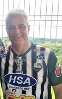O empresário e esportista Hélton Borges, do CAV, revigorado e otimista para o Campeonato que começa em janeiro. (Foto: A Cidade)