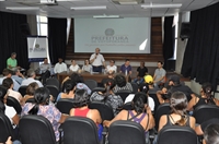 Secretário de Estado de Emprego e Relações do Trabalho anunciou a conquista ao Prefeito João Dado e demais autoridades nesta terça-feira