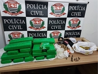 A operação, inclusive, apreendeu 18 quilos de maconha em Votuporanga no dia 20 de julho deste ano (Foto: Arquivo/Polícia Civil) 