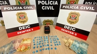 Além do tráfico de drogas, comerciante confessou que o combustível vendido no posto era adulterado (Foto: Divulgação/Polícia Civil)