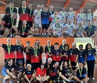 Vôlei adaptado de Votuporanga é campeão em duas categorias no 1º Festival Regional