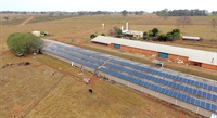A usina fotovoltaica fica no sítio São José, na rodovia Prefeito João Carlos Stuqui