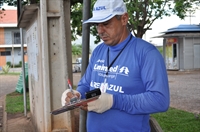 O cartão de estacionamento continua sendo adquirido dos agentes ou nos pontos de venda credenciados (Foto: Aline Ruiz/A Cidade)