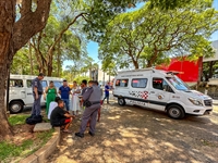 Trabalho das secretarias de Direitos Humanos e Trânsito tem como objetivo auxiliar encaminhas essas pessoas para o atendimento  (Foto: Prefeitura de Votuporanga)