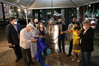 Uma cerimônia envolvendo Conselho de Pastores Evangélicos de Votuporanga e autoridades municipais marcou a reinauguração (Foto: A Cidade)