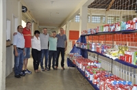 A iniciativa rendeu 500 litros de leite doados para o Hospital (Foto: Santa Casa de Votuporanga)