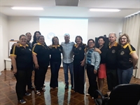 A Santa Casa de Votuporanga convidou os integrantes do Lions Clube Votuporanga para um café da manhã na segunda-feira (23) (Foto:Divulgação/Santa Casa) 