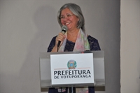 Márcia Reina, secretária da Saúde de Votuporanga, ficou contente com orçamento da pasta para o ano de 2018