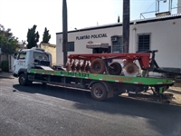 A ocorrência foi apresentada na Central de Flagrantes e a aradora será devolvida para o seu verdadeiro dono (Foto: Divulgação/Polícia Militar) 