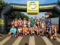A prova reuniu atletas de toda a região e também da cidade de Cassilândia, no Mato Grosso (Foto: Divulgação/Prefeitura)