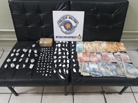 A autoridade policial determinou a prisão do dono do bar, que permanecerá detido na cadeia pública da cidade à disposição da Justiça (Foto: Divulgação/Polícia Militar)