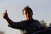 Presidente Jair Bolsonaro chega ao Palácio do Alvorada (Reuters/Adriano Machado/Direitos Reservados)